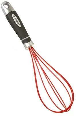 Whisk Wiper - Wipe A Whisk Easily - Multipurpose Kitchen Tool, Made in USA - Includes 28cm Stainless-Steel Whisk - Cool Baking Gadget