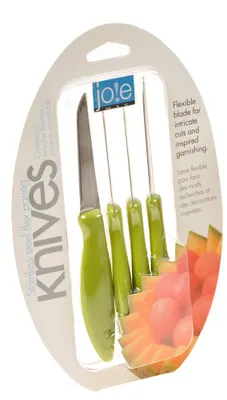 Joie Flexible Paring Knives Set (Stainless Steel)