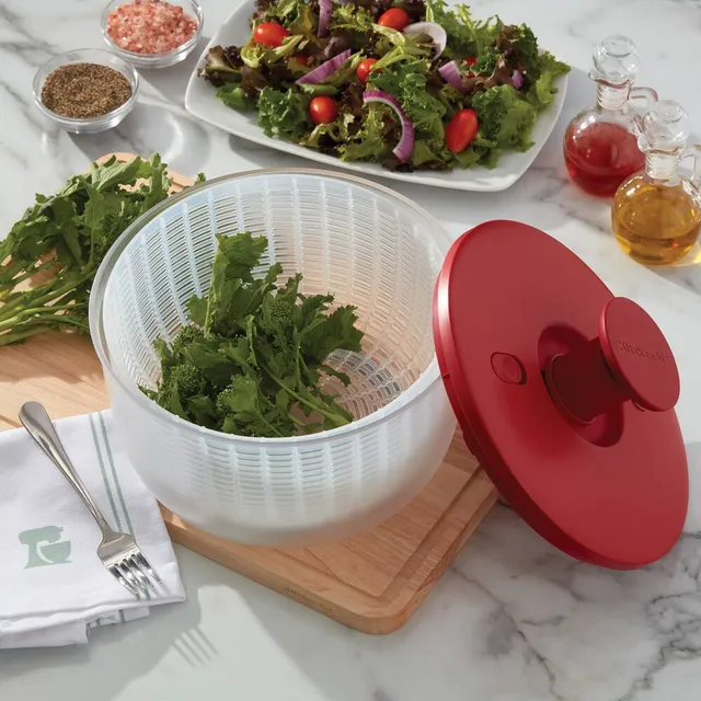 Gefu Salad Spinner Stainless Steel Rotare