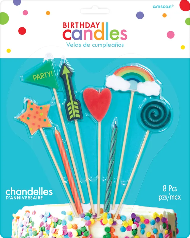 Rainbow Moments Musical Blooming Birthday Candle