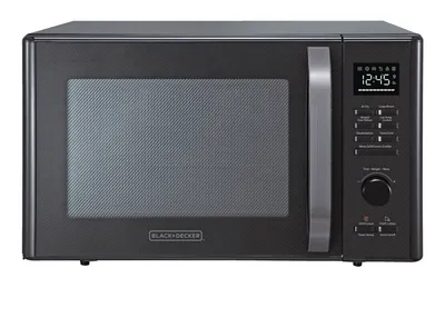 BLACK + DECKER Countertop Microwave & Air Fryer Convection Oven, 1.0-cu.ft., Black