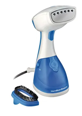 Hamilton Beach 1000W Handheld Clothes Steamer, 15 Minutes of Continuous Steam, 30 Second Heat Up