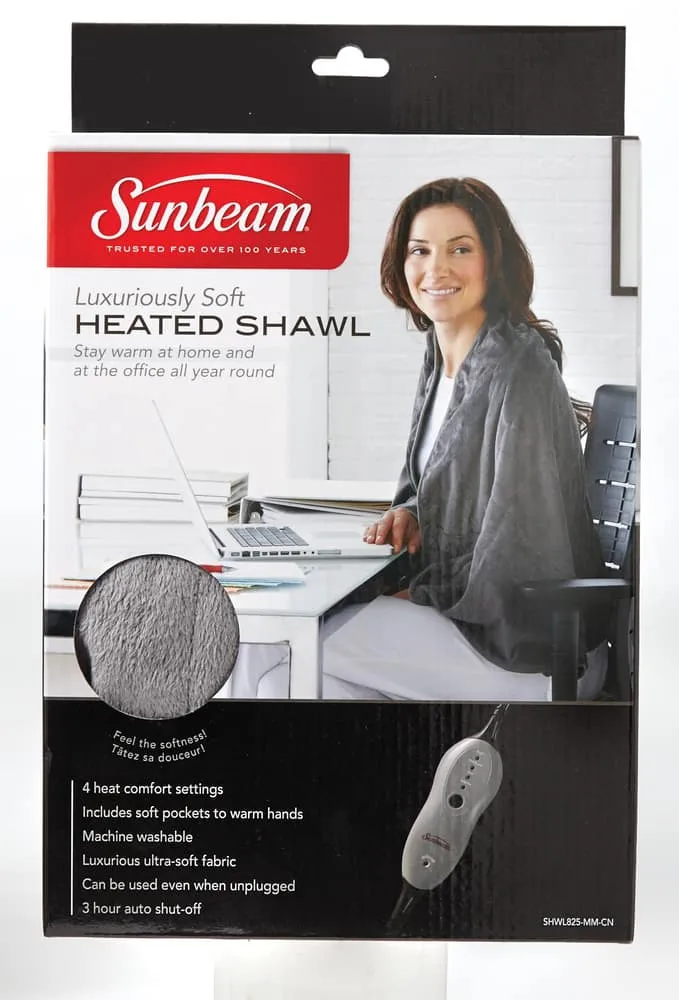 Sunbeam Soft Heated Shawl | Hillside Shopping Centre