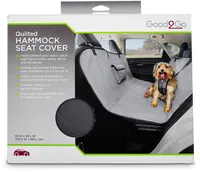 Petco Quilted Hammock Pet Car Seat Cover, 58-in X 59-in, Grey