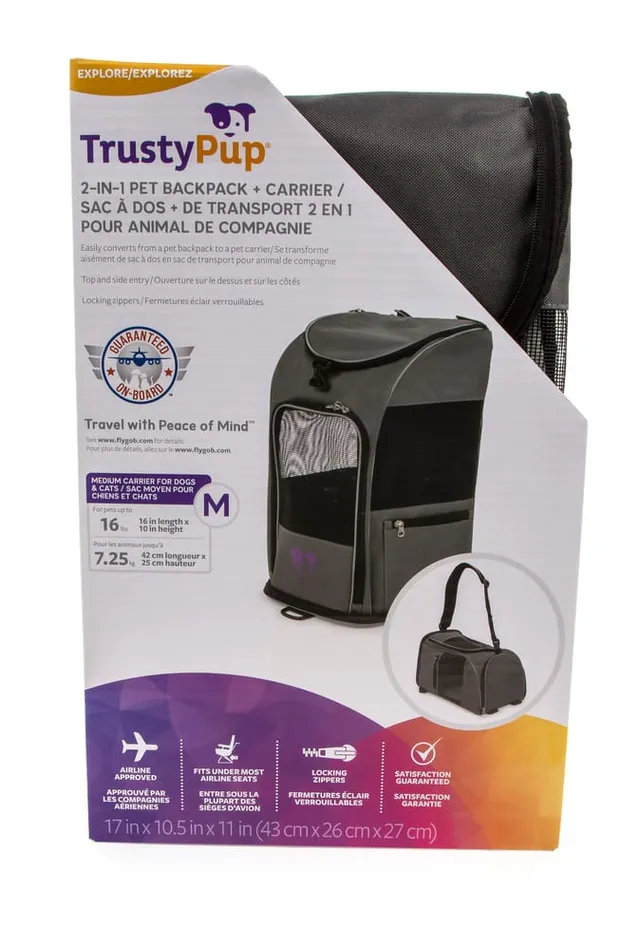 TrustyPup Travel EZ Explore Pet Carrier, Medium