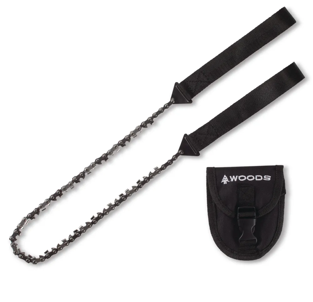 Woods Emergency Outdoor Survival Pocket Saw For Camping  Hiking, w/ Carry  Case Hillside Shopping Centre