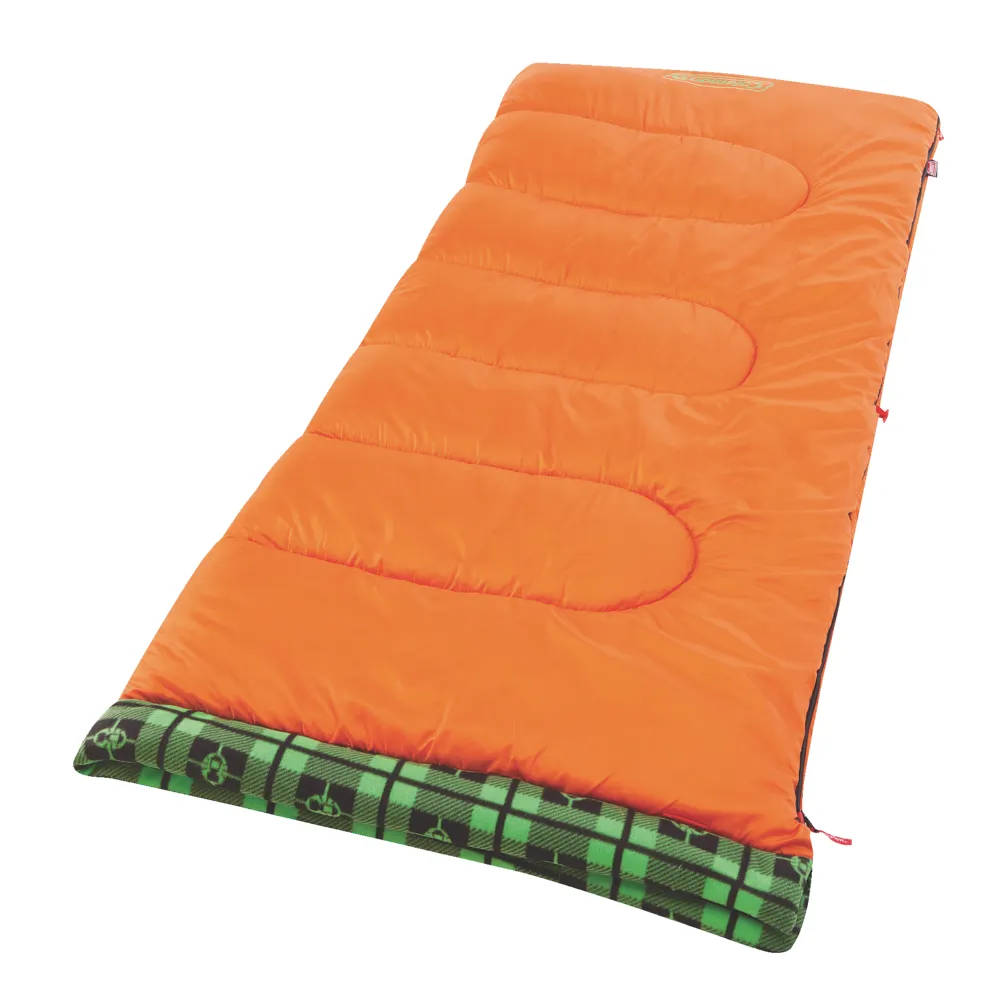 Coleman Granite Peak 10 °C Sleeping Bag with Compression Sack, Insulated &  Fleece Lined
