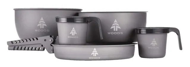 Woods Heritage Cast Iron Camp Cooking Set