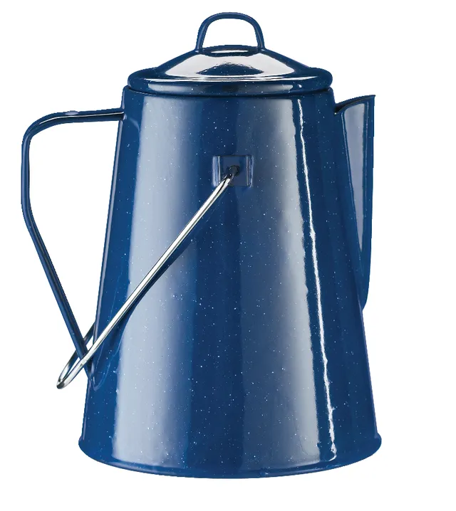 Woods™ Daybreak Stainless Steel Camping Coffee Percolator, 9-Cups