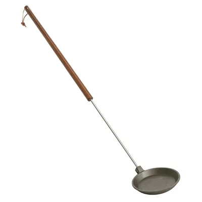 Rome Cast Iron Camp Skillet with Long Handle, 31-in