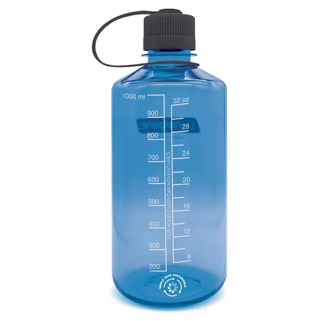 Nalgene Kid's Sustain 12 oz. On the Fly Water Bottle - Chomp Blue/Blue