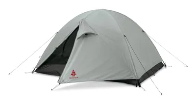 Woods Cascade 3-Season, 3-Person Camping Dome Tent w/ 2 Doors, Vestibules