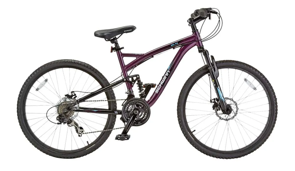 schwinn dual suspension 26 mountain bike