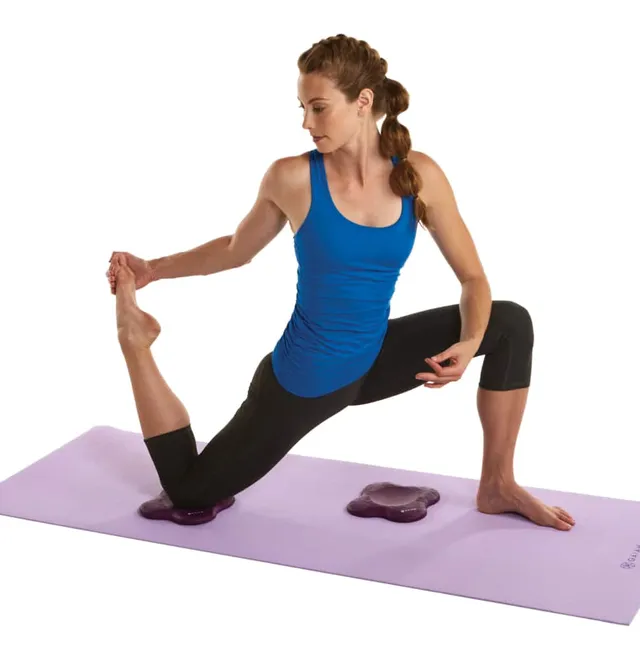 Gaiam 2-Pack Yoga Knee Pads