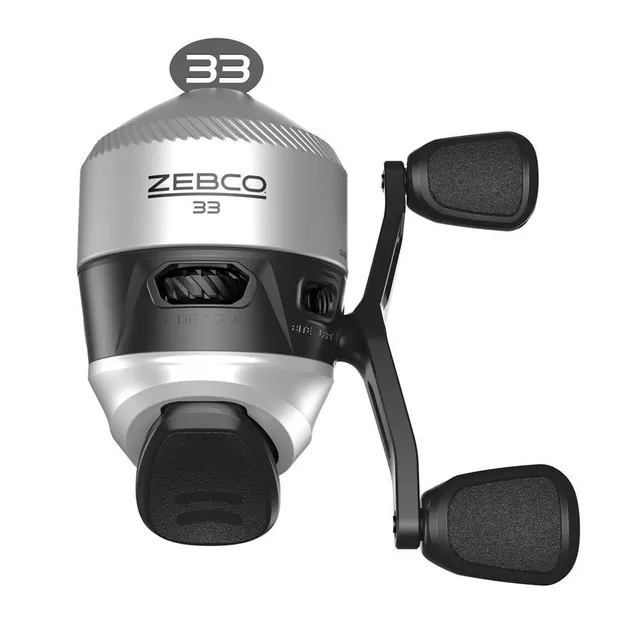 Zebco 33® Spincast Fishing Reel, Pre-Spooled, Anti-Reverse
