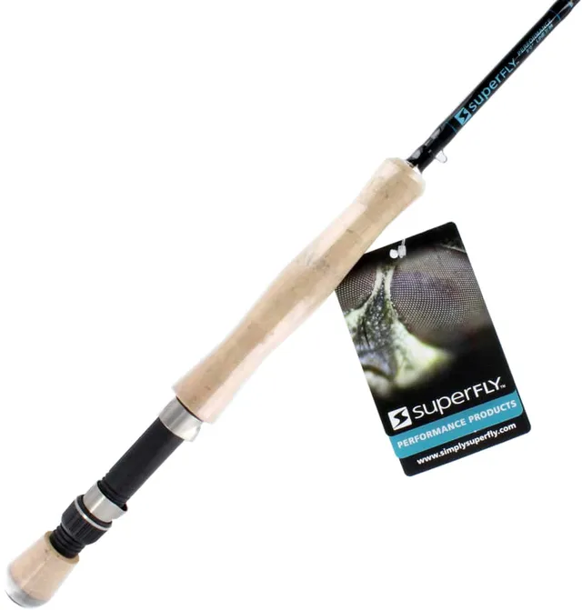 Red Wolf Fly Fishing Rod and Reel Combo, Pre-Spooled, Medium, Right Hand, 9- ft, 3-pc