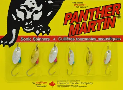 Panther Martin Salmon/Steelhead Spinner, Single Hook #4, 5-pk