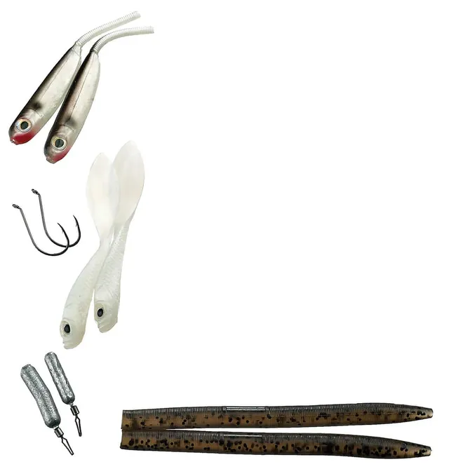 Lunkerhunt Multi Species Jigs & Tails Edu Kit