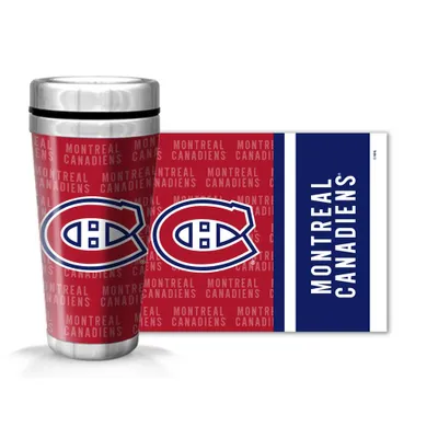 NHL Toronto Maple Leafs Full Wrap Wallpaper Travel Mug, 14-oz