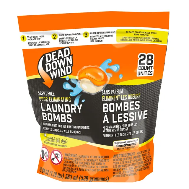  Dead Down Wind Laundry Bombs (28 Count Bag) : Sports