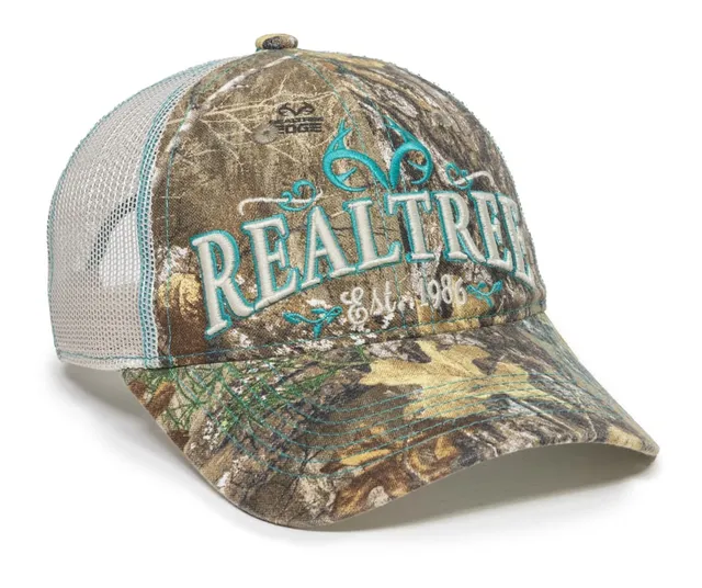 Outdoor Cap Realtree Casual Mesh Back Hat, Burnt Orange