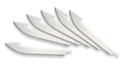Outdoor Edge Replacement RazorMax Knife Blades 5 Boning 420J2 SS 6PK