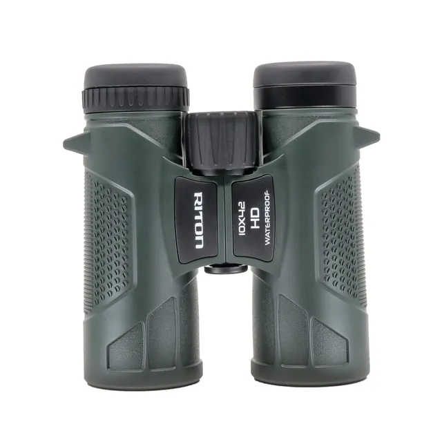 Outbound Zoom Porro Prism Binoculars w/ Carry Case, Cloth & StraPs