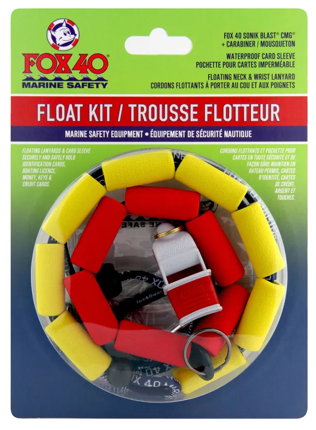 Fox 40 Marine Safety Boat Accessory Float Kit