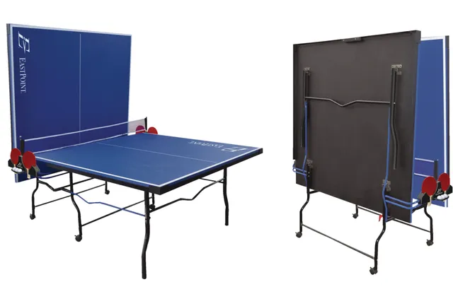 Penn Easy Setup Mid Size Table Tennis Table, Sets up in Minutes! 