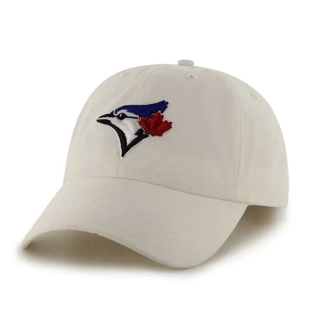 47 Brand Women's Toronto Blue Jays White Confetti Icon Clean Up Adjustable  Hat