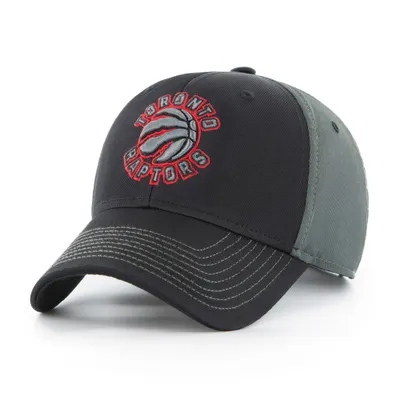 NBA Toronto Raptors Men's/Women's Unisex Adjustable Baseball Cap/Hat, Black/Grey