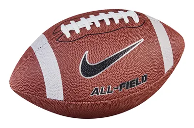 Nike All-Field 3.0 NFHS & NCAA Official Size  Composite Leather Football, Brown