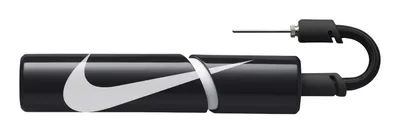 Nike Essential Sport Ball Pump w/ Inflation Needle, Black/White