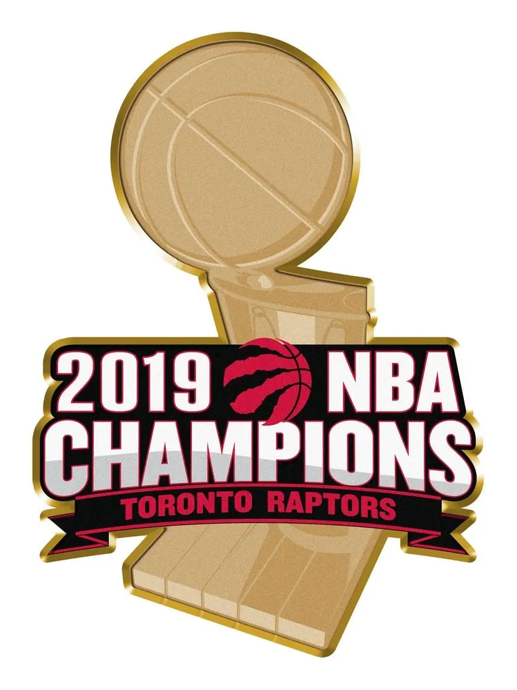 Toronto Raptors 2019 NBA Champs Trophy Pin