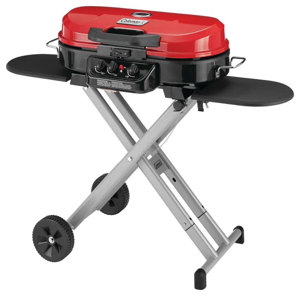 Coleman Roadtrip Portable 3-Burner Propane Gas BBQ Grill with a Folding  Cart Stand | Hillside Shopping Centre