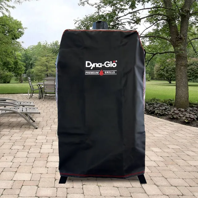 Dyna-Glo DG1904GSC Premium Wide Body Vertical Smoker u0026 Grill Cover, Black |  Hillside Shopping Centre