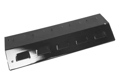 MASTER Chef Porcelain Coated BBQ Heat Plate Shield, 19 7/10 x 7 x 2 2/5-in