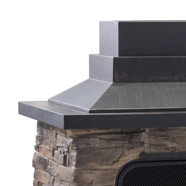 Sunjoy Farmington Wood Burning Fireplace | Hillside Shopping Centre