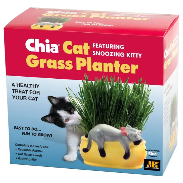 The Mandalorian The Child with Egg Cannister Chia Cat Grass Planter