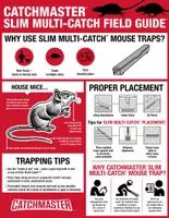 Catchmaster Slim Multi-Catch Mouse Trap