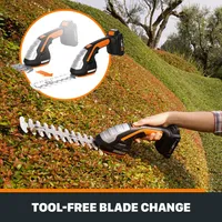 Worx Wg284.9 40v Power Share 24 Cordless Hedge Trimmer (tool Only