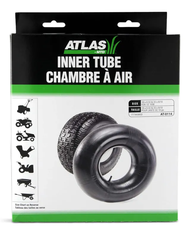 Atlas Inner Tube for Tire Sizes 4.10 x 3.50-6