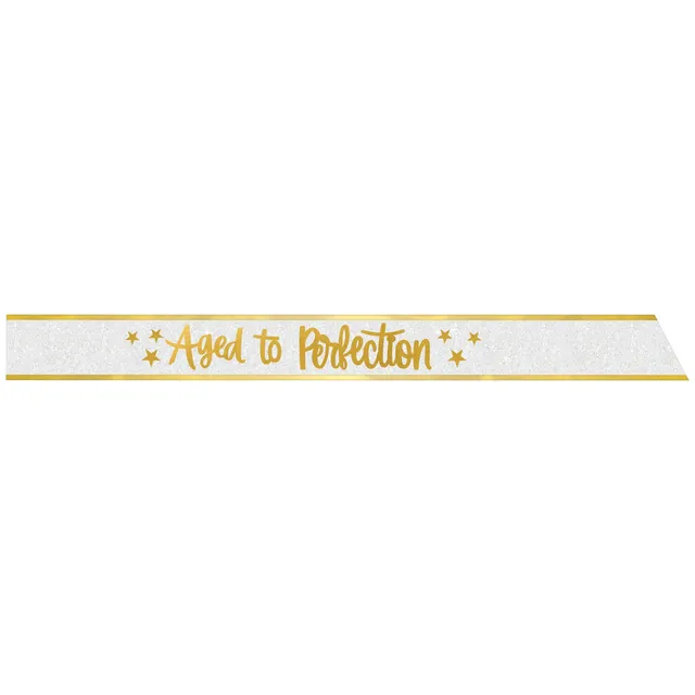 Better with Age Birthday Ribbon