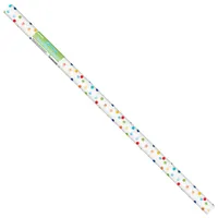 Unique Rainbow Dots Confetti Gift Wrap Roll, 30-in x 5-ft