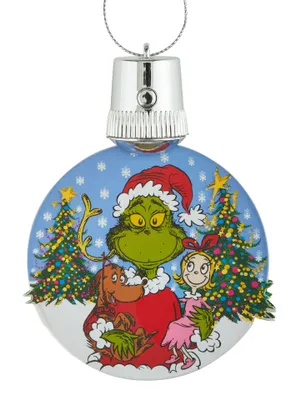 Hallmark Dr. Seuss How the Grinch Stole Christmas! Grinch with Present Christmas Ornament