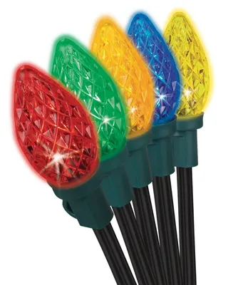For Living Outdoor C7 Christmas Lights, 150 LED Lights, Multi-colour