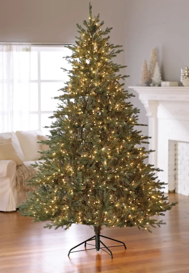 7.5ft. Pre-Lit Whistler Pine Artificial Christmas Tree, Color