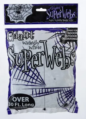 For Living Jumbo Spider Web, 10-oz
