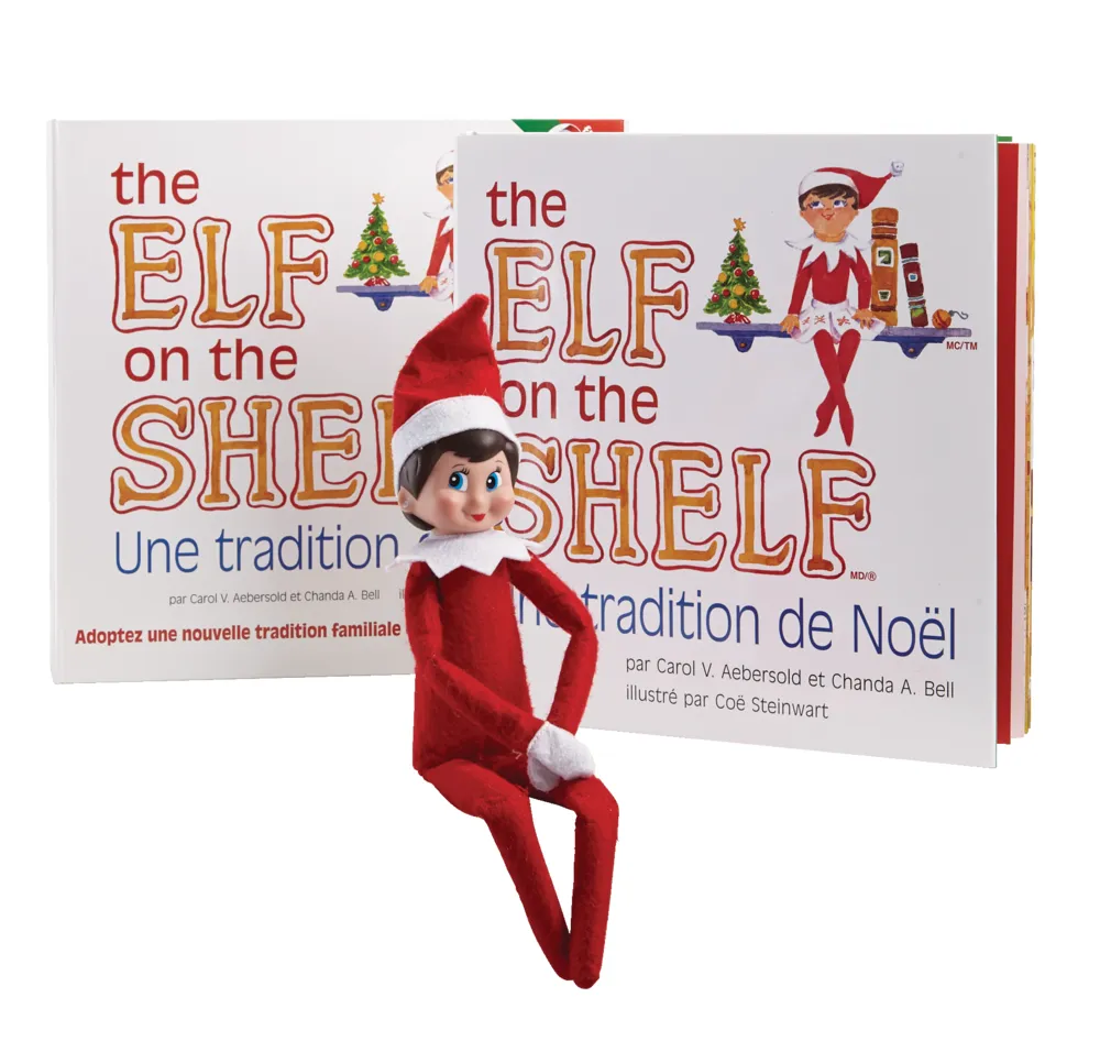 Elf on a Shelf Scrub 