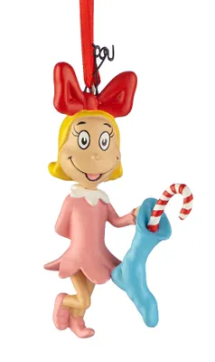 How the Grinch Stole Christmas Cindy Lou Who Ornament, 4.7-in